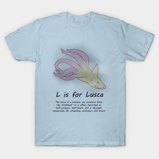 Lusca T-Shirt by possumtees